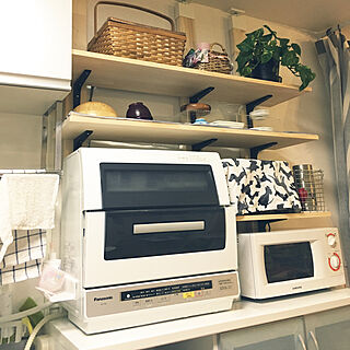 キッチン/DIY/ラブリコ ２×４/IKEAのインテリア実例 - 2017-12-30 17:13:21