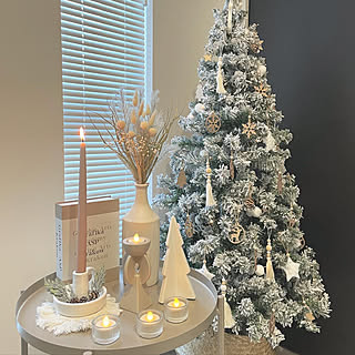 手作りオーナメント/クリスマスツリー150cm/クリスマスツリー/クリスマス/マイホーム...などのインテリア実例 - 2021-12-25 12:09:10