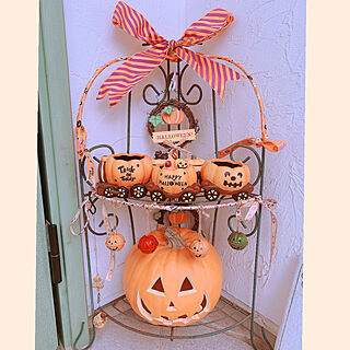 かぼちゃの列車/かぼちゃの置物/ハロウィン/玄関/入り口のインテリア実例 - 2022-10-13 21:00:40