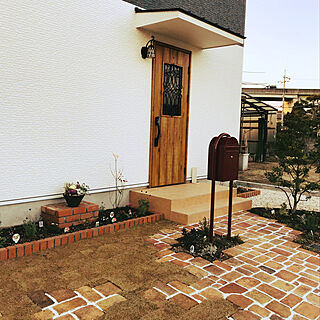 玄関/入り口/カフェ風の庭のインテリア実例 - 2019-02-14 14:32:36