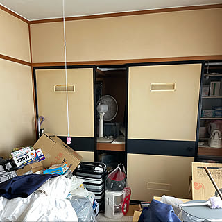 北側の部屋/ふすまリメイク/和室/汚部屋/おへや見直しキャンペーン...などのインテリア実例 - 2022-03-17 05:33:40