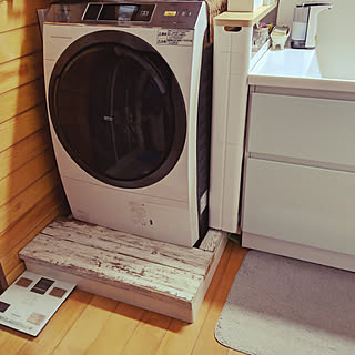 バス/トイレ/すきま収納/スマートワゴン/洗濯機と洗面台の間のインテリア実例 - 2020-05-15 15:18:46