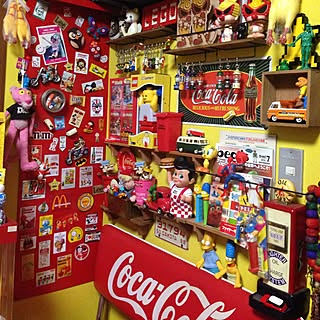 壁/天井/中古住宅/セリア/PEZ/IKEA...などのインテリア実例 - 2015-07-17 23:54:13