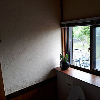 バス/トイレ/トイレの棚/珪藻土の塗り壁/日本家屋/リフォーム...などのインテリア実例 - 2018-09-26 12:08:30