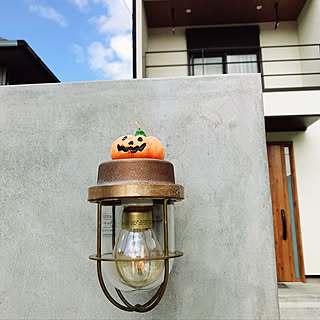 街灯/門柱/ハロウィン/ていねいな暮らしに憧れて/ダイソー...などのインテリア実例 - 2020-11-04 09:51:32