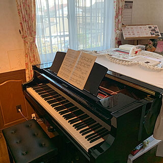 ピアノがある部屋/部屋全体/グランドピアノのインテリア実例 - 2020-09-06 10:36:01