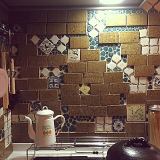 キッチン/DIY/タイル　　のインテリア実例 - 2017-04-03 19:21:29