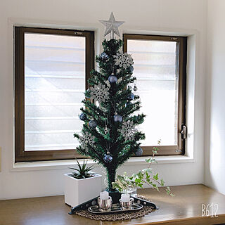 クリスマスツリー/Xmas雑貨/暮らしを楽しむ/いいねありがとうございます！/100均...などのインテリア実例 - 2019-12-03 10:51:05