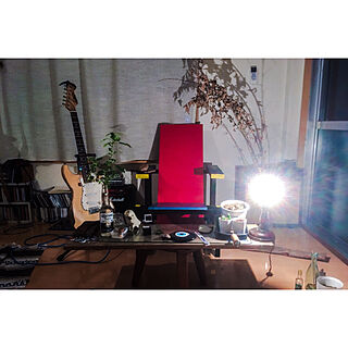 机/お気に入りの椅子/DIY/Red & Blue Chair/リートフェルト...などのインテリア実例 - 2018-10-02 23:54:03