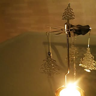 棚/癒し☆/Rotary Candle Holder/クリスマスモード/ドイツのインテリア実例 - 2015-12-07 22:01:16