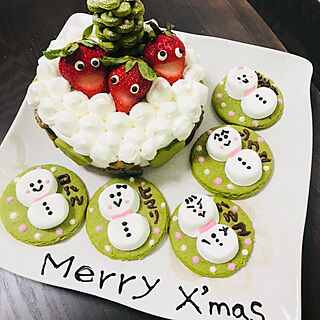机/手作りケーキ/クリスマスのインテリア実例 - 2017-12-23 22:08:05