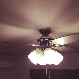 壁/天井/LED電球/シーリングファンのインテリア実例 - 2016-02-09 23:35:32