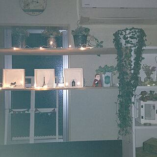 棚/照明/キャンドル/観葉植物/IKEA...などのインテリア実例 - 2013-12-05 00:23:23