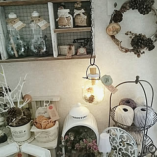 部屋全体/ごちゃごちゃ好き/いいねやフォロー有難うございます♪/雑貨いっぱいって大好き♪/ig→maru.mii0308...などのインテリア実例 - 2017-11-14 22:21:28