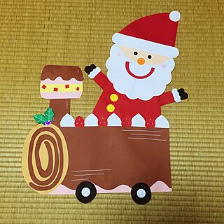 ハンドメイド/サンタクロース/クリスマス/仕事用/ケーキのインテリア実例 - 2015-11-23 12:41:24