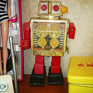 机/昭和レトロ/昭和の玩具/ロボットのインテリア実例 - 2016-08-08 20:11:47