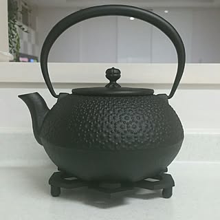 キッチン/南部鉄器/南部鉄瓶/南部鉄器鍋敷き/南部鉄器急須のインテリア実例 - 2016-01-21 00:19:49