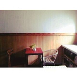 キッチン/漆喰 自分で塗ったよ。/DIY/カラフルな壁/かもめ食堂風...などのインテリア実例 - 2014-03-20 13:03:45