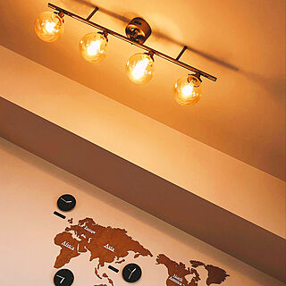 世界地図ウォールステッカー/世界地図のある部屋/アメリカンハウス/コーヒー飲みたい/カフェ風...などのインテリア実例 - 2021-09-14 12:33:25