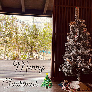 窓からの景色/クリスマス/クリスマスツリー/北欧/クリスマスディスプレイ...などのインテリア実例 - 2021-12-25 15:39:23