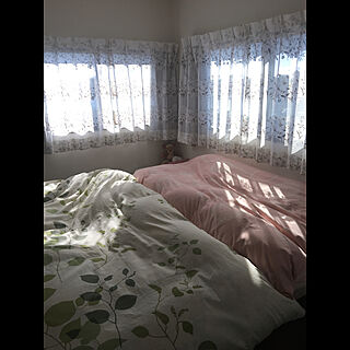 カーテン/川島織物/寝室の一角/ベッド周りのインテリア実例 - 2021-02-01 07:24:37