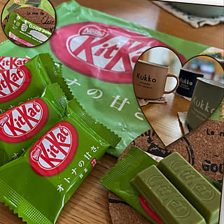 こどものいる暮らし/常備食/抹茶/kitkat/マグ...などのインテリア実例 - 2021-07-03 15:29:26