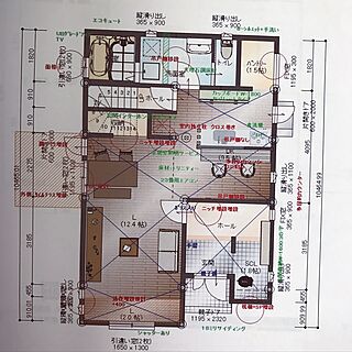 部屋全体/36坪/1階/タマホーム/間取りのインテリア実例 - 2017-05-31 12:53:49