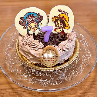 机/ワンピース/手作りチョコプレート/バースデーケーキ/お誕生日...などのインテリア実例 - 2024-02-28 18:49:18