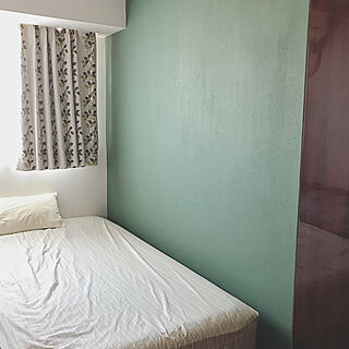 寝室/セルフペインティング/DIY/イマジンウォールペイント/お気に入りのカラー...などのインテリア実例 - 2021-06-11 13:29:15