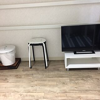 リビング/IKEAのゴミ箱/ニトリのテレビ台/IKEA/ニトリ...などのインテリア実例 - 2017-05-27 18:06:28