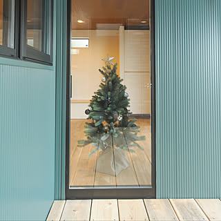 壁/天井/クリスマス/新築一戸建て/注文住宅/ｶﾞﾙﾊﾞﾘｳﾑ...などのインテリア実例 - 2017-12-24 15:12:19