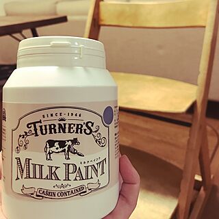 リビング/ハイチェア DIY/MILKPAINT/ミルクペイント/トリトンブルーのインテリア実例 - 2017-06-19 23:48:36