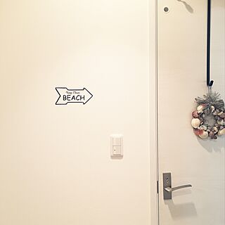 壁/天井/Wall sticker/SURF!!/BEACH♥︎/雑貨のインテリア実例 - 2016-12-09 17:58:38
