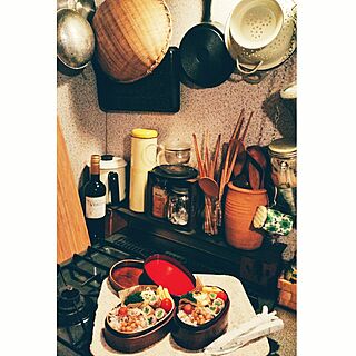 キッチン/毎日のお弁当/スキレット/古い物/IKEA　...などのインテリア実例 - 2016-12-09 07:52:40