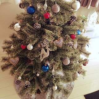 リビング/クリスマスツリー❤︎/nico and...クリスマスツリー/100均/フランフランで購入のインテリア実例 - 2014-11-13 14:36:12
