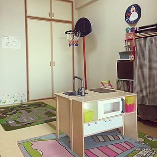 部屋全体/シンプルに暮らしたい/シンプルインテリア/シンプル/おもちゃ収納...などのインテリア実例 - 2017-03-12 21:07:56