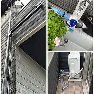 バルコニーで家庭菜園♪/バルコニーにお水を…/DIY/バルコニータイル/部屋全体のインテリア実例 - 2021-05-01 20:00:30