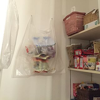 棚/臭いものに蓋/食品ストック/分別ゴミ/ゴミの部屋のインテリア実例 - 2016-08-05 21:41:28