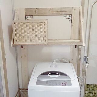 バス/トイレ/団地/DIY/だってそれが…/洗濯機...などのインテリア実例 - 2016-06-12 17:35:14