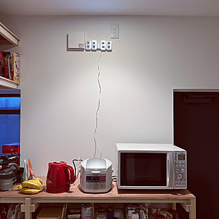 ノルオッタ/壁時計/IKEA/キッチンのインテリア実例 - 2023-01-26 11:20:11