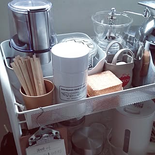 IKEA/コーヒーミル/セリア/Russell Hobbs/コーヒーコーナー...などのインテリア実例 - 2016-07-24 15:19:43