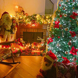 オール電化/クリスマスツリー/クリスマスツリー210㎝/クリスマス/アメリカンアンティーク...などのインテリア実例 - 2022-11-15 23:44:30