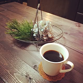 カフェテーブル/おうちcafe/Cafe Time*/おうちカフェ/マグカップのインテリア実例 - 2014-01-13 23:03:37