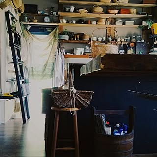 キッチン/DIY/古道具/見せる収納/手作り...などのインテリア実例 - 2016-03-27 08:26:27