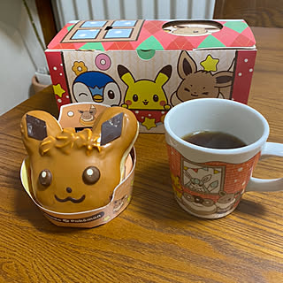 朝食/朝/マグカップ♡/イーブイ/ポケモンとのコラボ...などのインテリア実例 - 2021-11-13 10:33:52