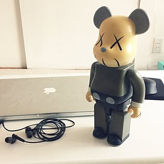 机/MacBook Pro/kaws/ベアブリック/北欧...などのインテリア実例 - 2016-05-28 12:06:49