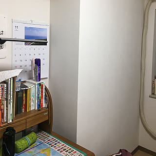 ベッド周り/狭すぎる部屋/息子の部屋/山善頑丈つっぱりラックモニター応募のインテリア実例 - 2017-11-18 17:42:02