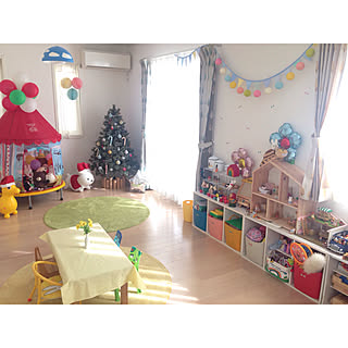 クリスマス/こどもと暮らす/子供部屋は楽しく♪/カラフル/子供部屋...などのインテリア実例 - 2017-12-12 10:00:54