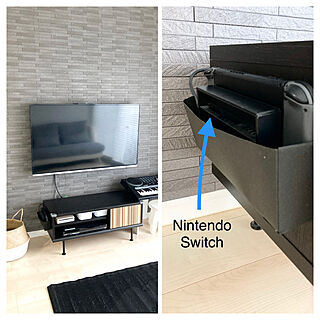 Nintendo switch/ティッシュの箱リメイク/10分でできる/IKEA/フランフラン...などのインテリア実例 - 2020-06-28 09:36:01