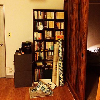 棚/本棚/DIY/ふすまに壁紙のインテリア実例 - 2016-11-17 04:05:43